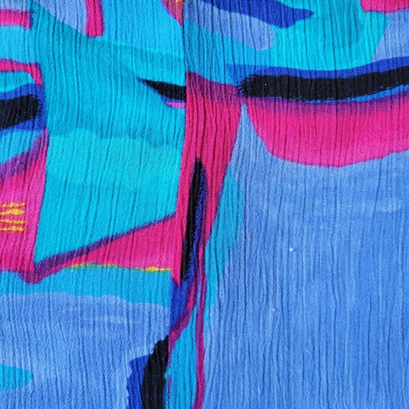 CM Shapes Retro plus size Blouse with shoulder pads size size 2x/3x - Picture 9 of 14